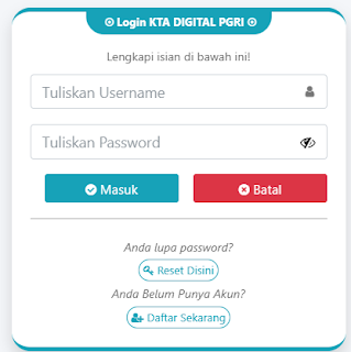 Register PGRI Sirimau - Persatuan Guru Republik Indonesia Cabang Sirimau